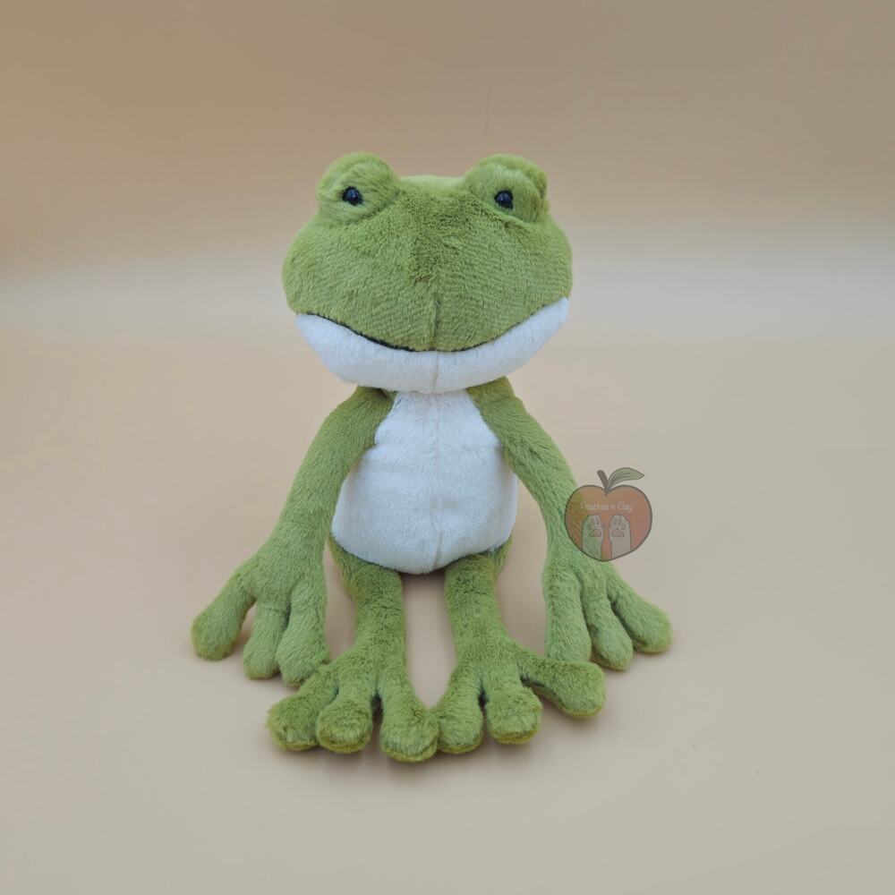 Jellycat Finnegan Frog - AUTHENTIC - NEW WITH TAGS